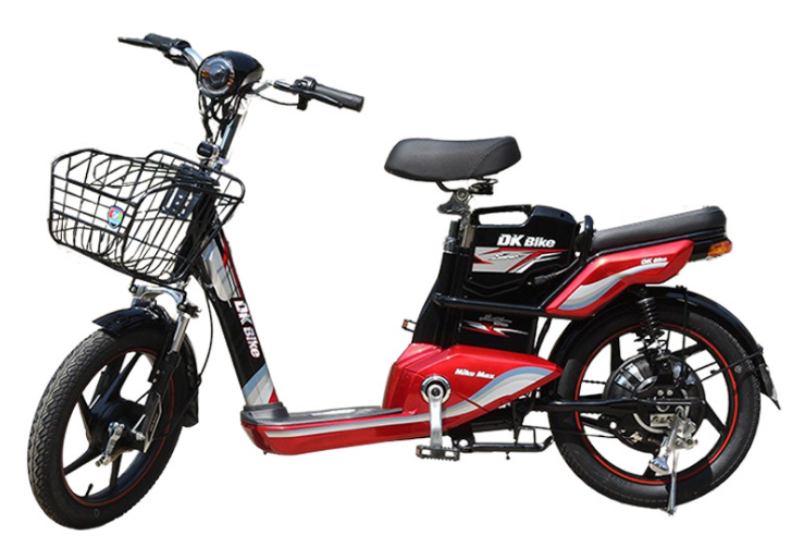 Dòng xe đạp điện DK Miku Max màu đỏ