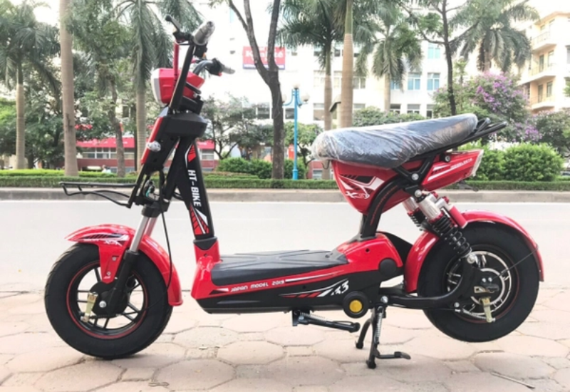 Xe đạp điện M133 Mini màu đỏ